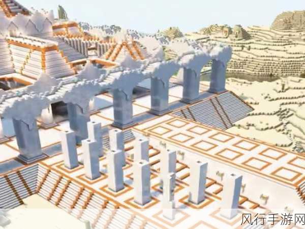 我的世界沙漠神殿，建筑奇观与寻宝盛宴