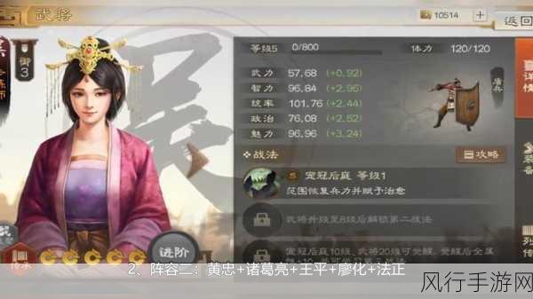 三国志战棋版黄忠,战法搭配策略与财经分析