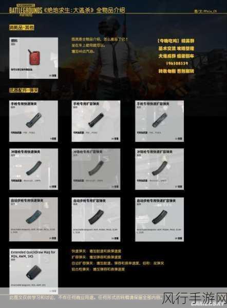 绝地求生大逃杀,医疗用品实战运用与财经分析