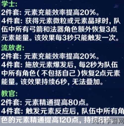 原神香菱圣遗物与武器搭配策略解析