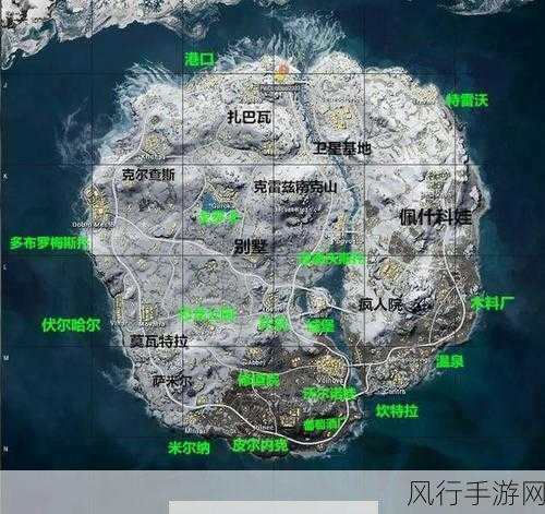 绝地求生游戏地图全览,超大版图,极限挑战下的财经数据