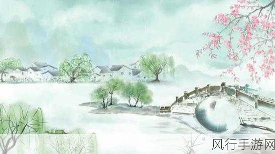 桃花深处水潺潺-桃花深处水潺潺，春风拂柳映晴川