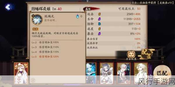 阴阳师因幡辉夜姬,御魂搭配攻略与财经数据解析