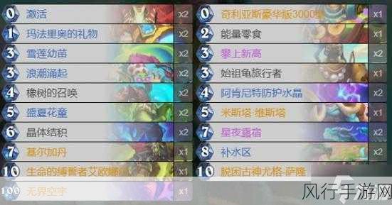 炉石传说777群星德卡组大热,黑科技登顶策略揭秘