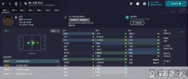 足球经理 2014 中的潜力妖人之星