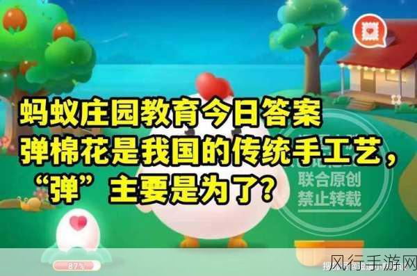 探索青菜分外甜的奥秘——蚂蚁庄园 11.3 答案揭晓