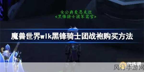黑风骑士团战袍哪里买-在哪里可以购买拓展黑风骑士团战袍的相关信息？