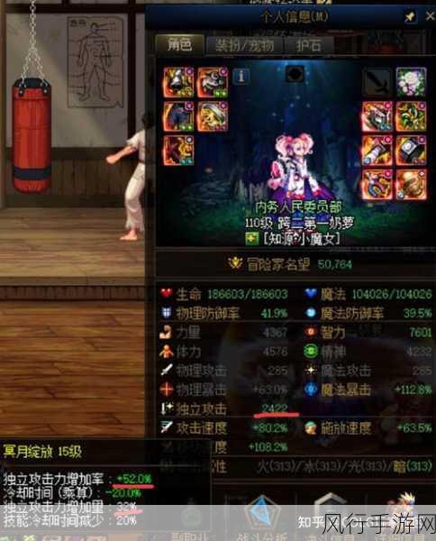 DNF 雾神尼版本女柔道装备天赋的绝佳之选