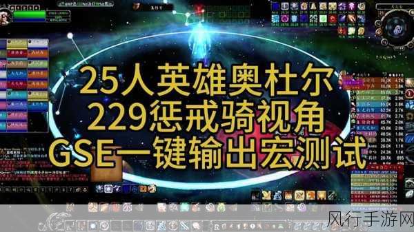 惩戒骑输出宏最新消息-最新拓展惩戒骑输出宏攻略与技巧分享