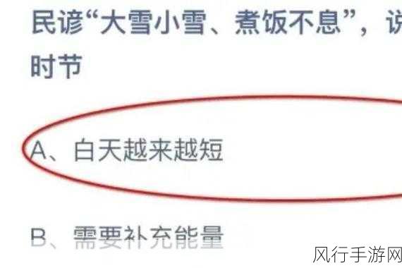 小雪时节,蚂蚁庄园的诗意画卷