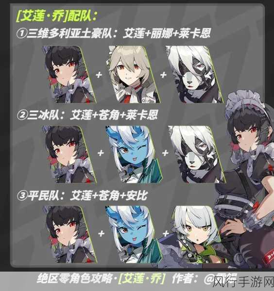 绝区零艾莲乔驱动盘搭配攻略,解锁战斗潜能的财经秘籍