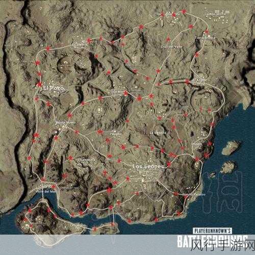 绝地求生大逃杀,揭秘100%刷车点与物资点,助力手游经济新增长