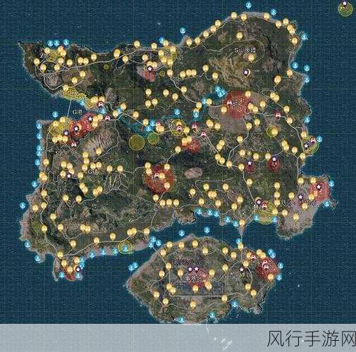 绝地求生大逃杀,揭秘100%刷车点与物资点,助力手游经济新增长