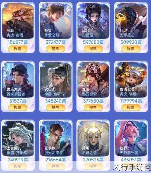 王者荣耀 2019 返场皮肤投票全攻略