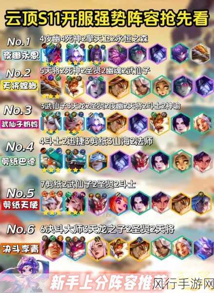 云顶之弈手游烈娜塔主C阵容，解锁逆袭战斗新篇章