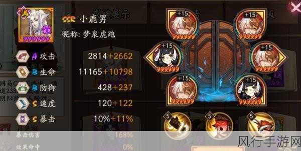 阴阳师手游,小鹿男御魂搭配深度攻略与财经数据透视