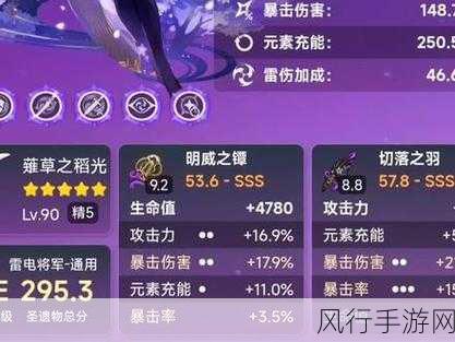 2024 原神雷电将军圣遗物的绝佳之选