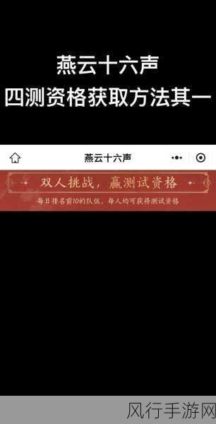 燕云十六声生灵无类任务全攻略,解锁财富与技能的新篇章