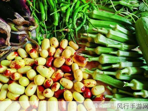 香蕉草莓茄子丝瓜秋葵-丰收季节：香蕉、草莓、茄子丝瓜与秋葵的美味盛宴