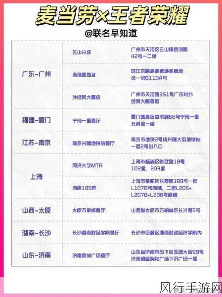 王者荣耀麦当劳闪卡获取全攻略,跨界合作下的新商机