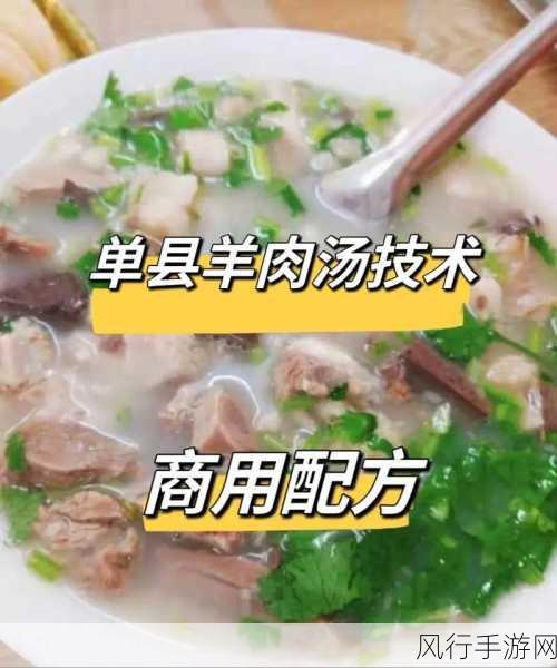 解密羊肉汤骨头汤中浓白的奥秘
