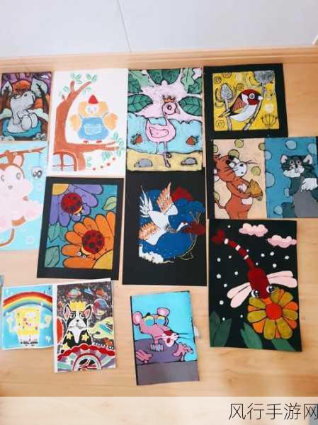 人口工彩画大全-精美多彩的人口工艺画作品大全欣赏