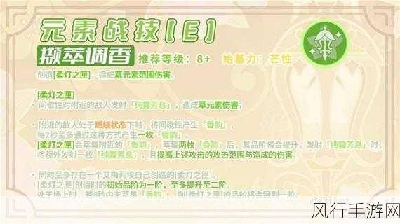 原神元素专辅角色,能力解析与财经数据洞察