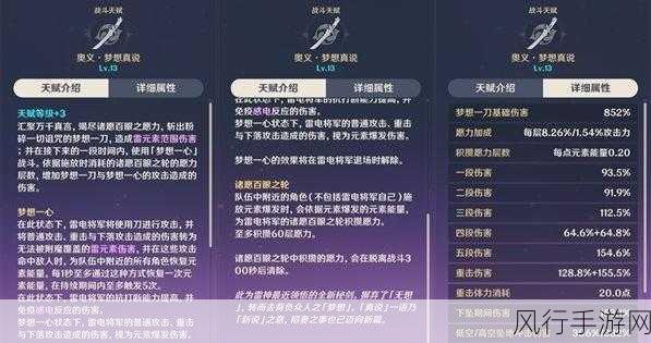 原神大招能量全解析
