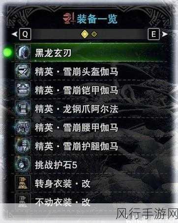 怪物猎人世界，各流派武器配装深度剖析与财经数据