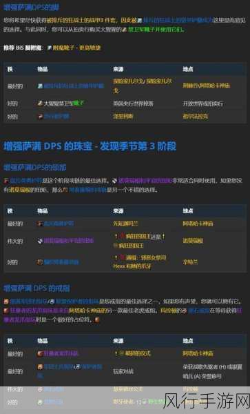 探索魔兽世界 WLK 增强萨一键输出宏的奥秘