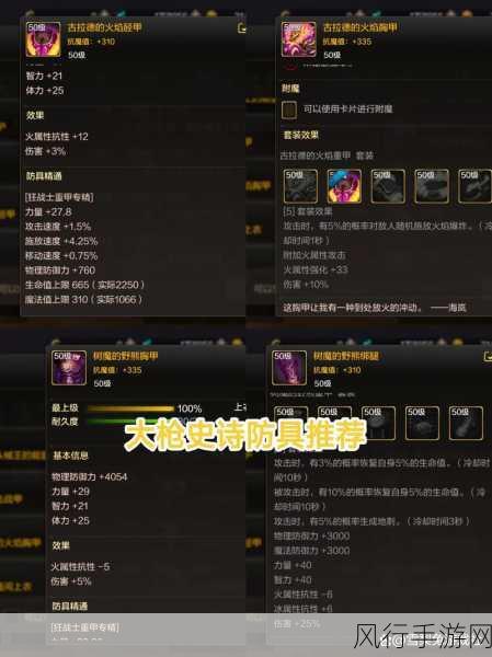 DNF手游大枪装备选择深度剖析,枪炮师毕业武器首饰全攻略