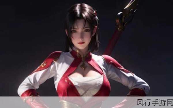 云缨拿枪自谓-云缨挥枪，英勇无畏展风采