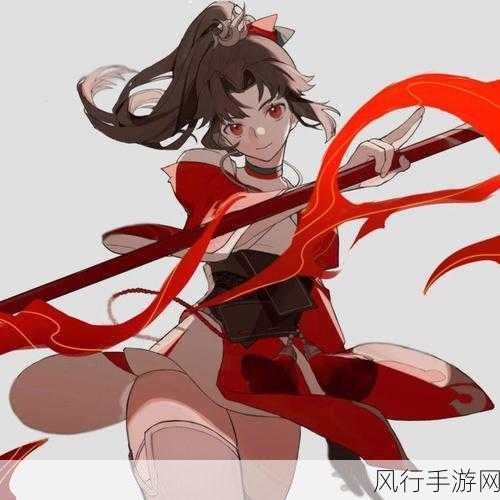 云缨拿枪自谓-云缨挥枪,英勇无畏展风采