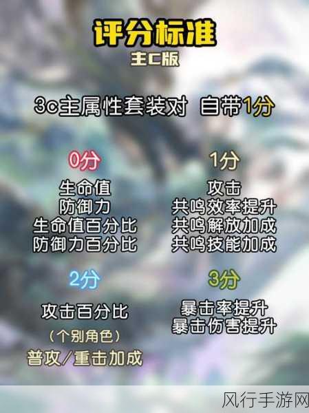 鸣潮声骸系统深度解析,词条选择与养成策略