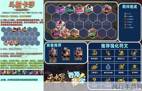 金铲铲之战神将游侠，解锁高胜率玩法攻略