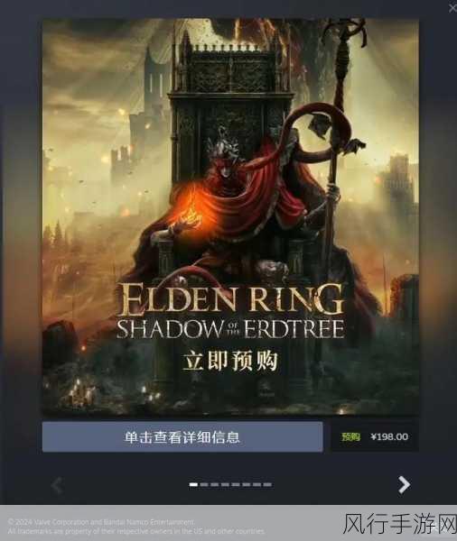 艾尔登法环 DLC 预购奖励，惊喜与期待