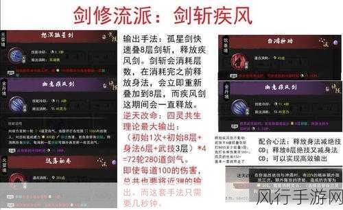 鬼谷八荒剑修逆天改命,强度排行与推荐顺序深度解析