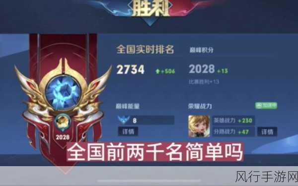 王者荣耀S27赛季巅峰赛规则革新,财经视角解读全面升级