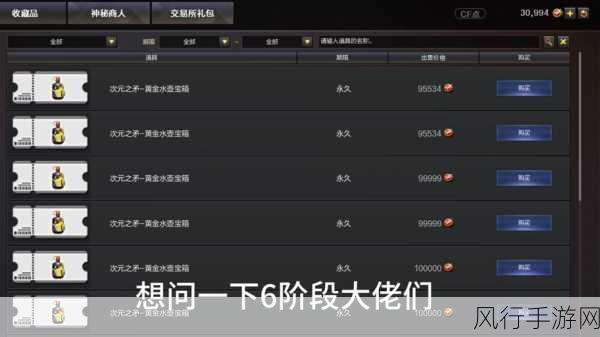CF黄金助阵,黄金礼包深度剖析与获取攻略