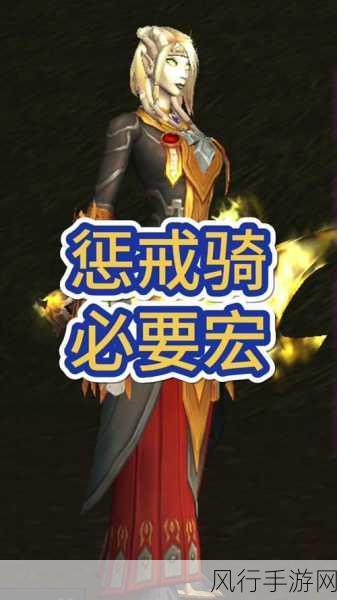 惩戒骑爆发宏-“扩展惩戒骑爆发宏,提升输出与战斗效率!”