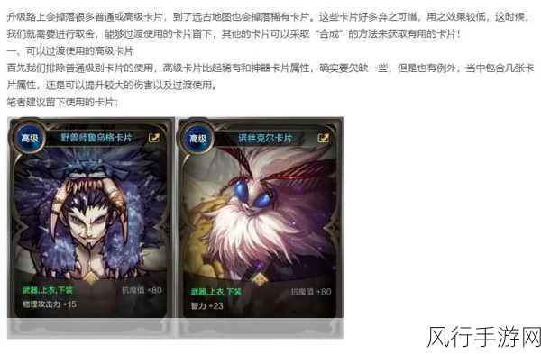 DNF挑战卡片深度解析，稀有卡牌收藏交易全攻略