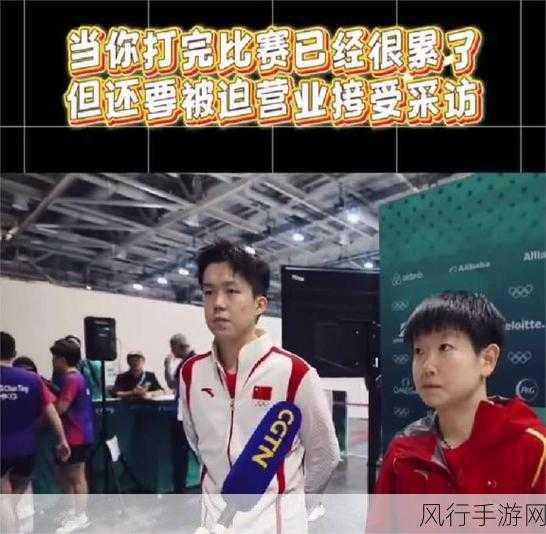 王楚钦把孙颖莎脖子种草莓-王楚钦调皮把孙颖莎脖子种草莓,引发热议与关注