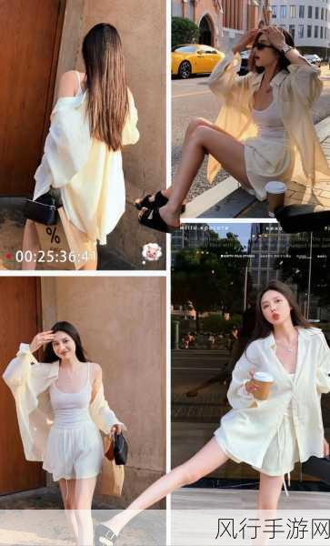 美女两个大兔子在衬衫里抖来抖去-青春靓丽：穿着衬衫的美女与兔子的欢快舞动