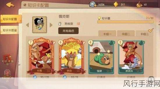 猫和老鼠手游升级攻略，解锁财富与经验的双赢之道