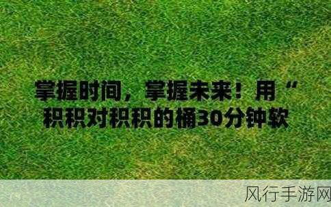 小积积对小积积30分钟啊-探讨小积积在30分钟内的成长与变化之旅
