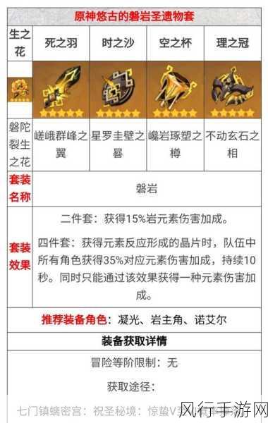 原神，凝光圣遗物搭配及套装词缀深度攻略