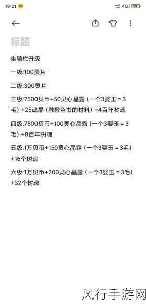 妄想山海栏位等级升级攻略与财经数据解析