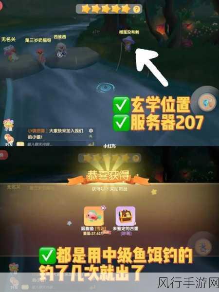 摩尔庄园手游神秘湖鱼类全攻略，解锁财富与乐趣的钥匙