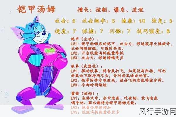 猫和老鼠手游,盔甲人角色深度解析及位置揭秘