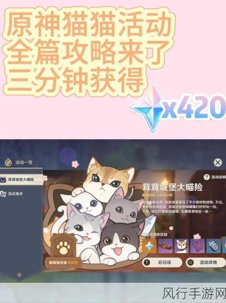 原神茸茸城堡大喵险第三天攻略，新手轻松上手与快速通关秘籍